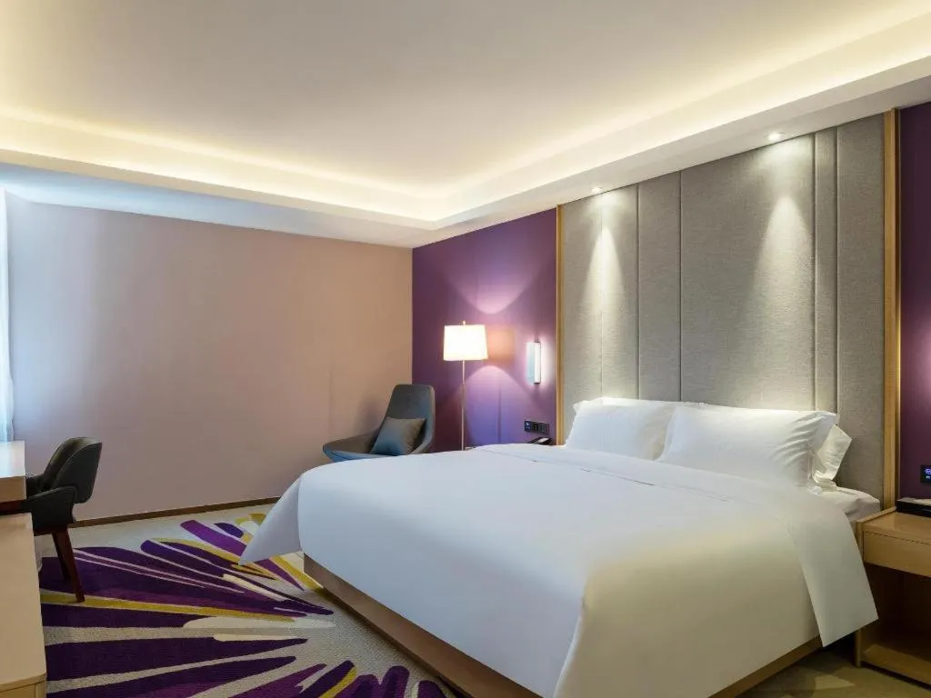 Bed in Lavande Hotel Shanwei Haifeng Fenghuang New City Tianhong Plaza