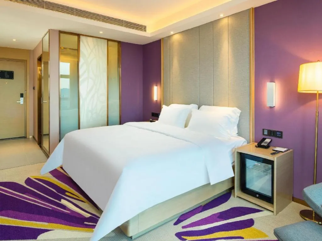 Bed in Lavande Hotel Shanwei Haifeng Fenghuang New City Tianhong Plaza