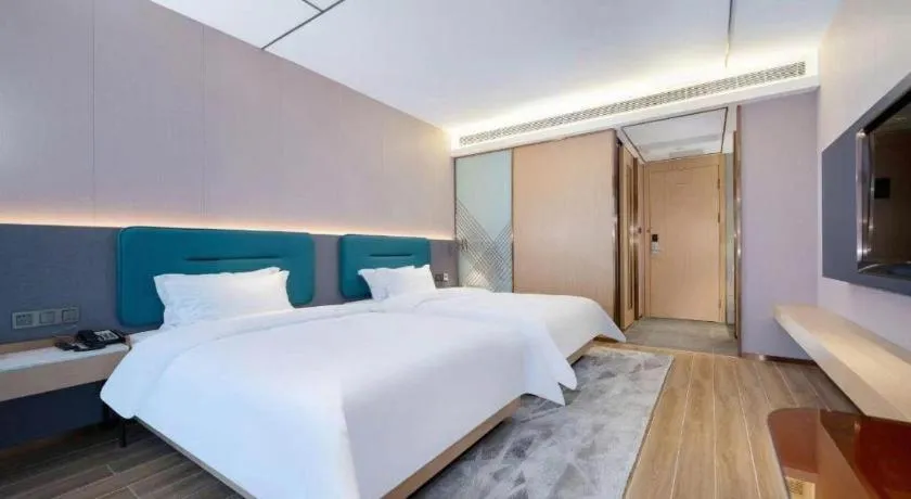 Bed in Lavande Hotel Shanwei Haifeng Fenghuang New City Tianhong Plaza