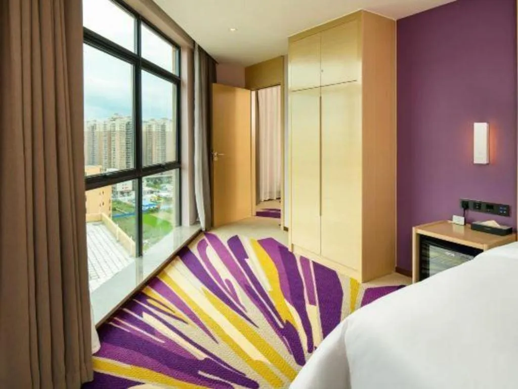 Bed in Lavande Hotel Shanwei Haifeng Fenghuang New City Tianhong Plaza