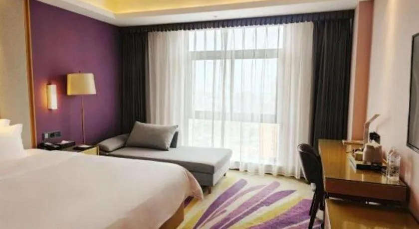 Bed in Lavande Hotel Shanwei Haifeng Fenghuang New City Tianhong Plaza