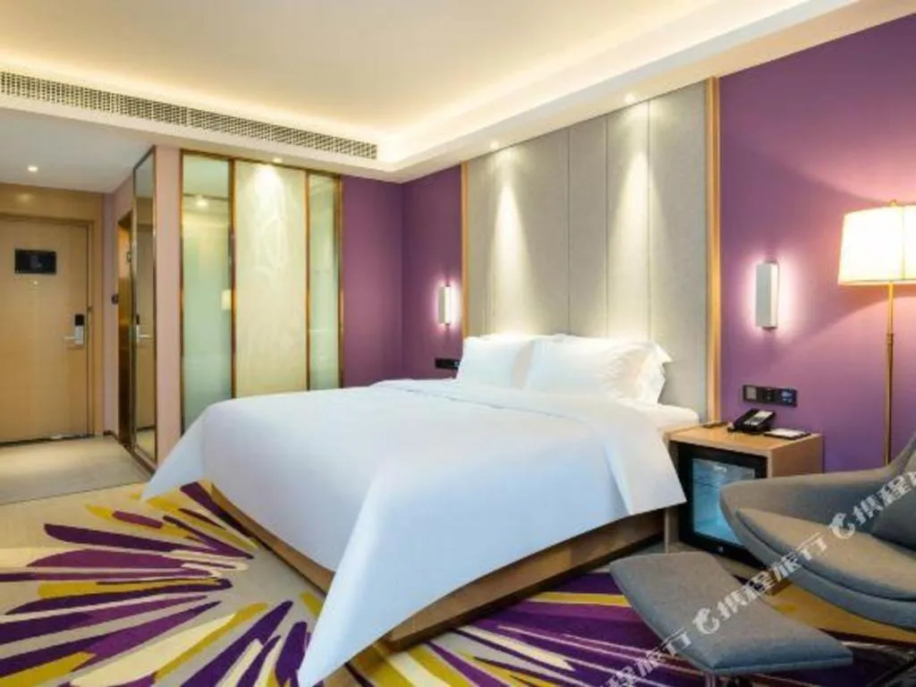 Bed in Lavande Hotel Shanwei Haifeng Fenghuang New City Tianhong Plaza