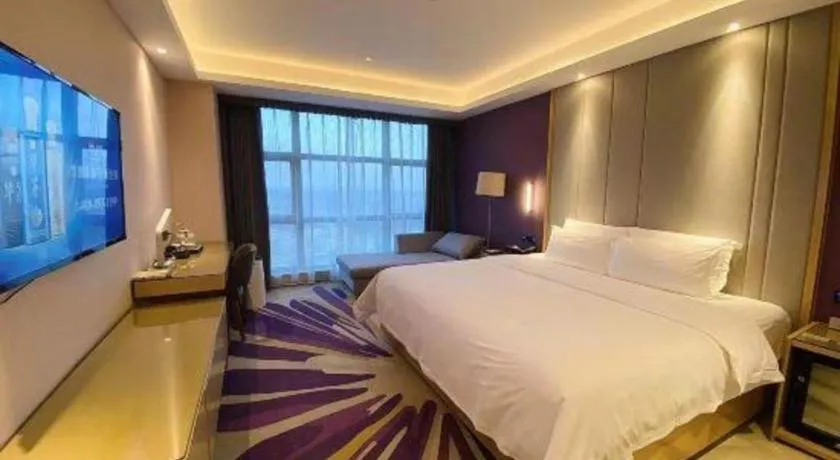Bed in Lavande Hotel Shanwei Haifeng Fenghuang New City Tianhong Plaza