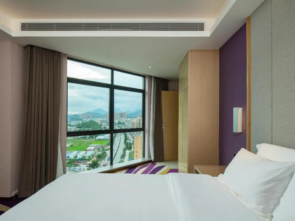 Bed in Lavande Hotel Shanwei Haifeng Fenghuang New City Tianhong Plaza