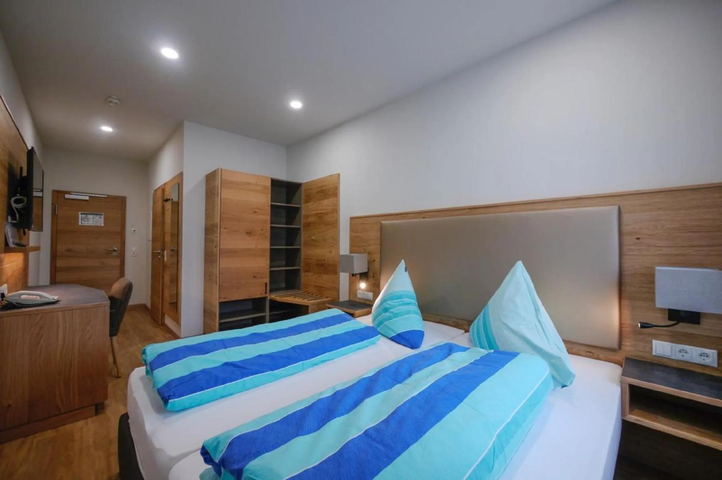 Bed in Landhotel Zum Jägerstöckl