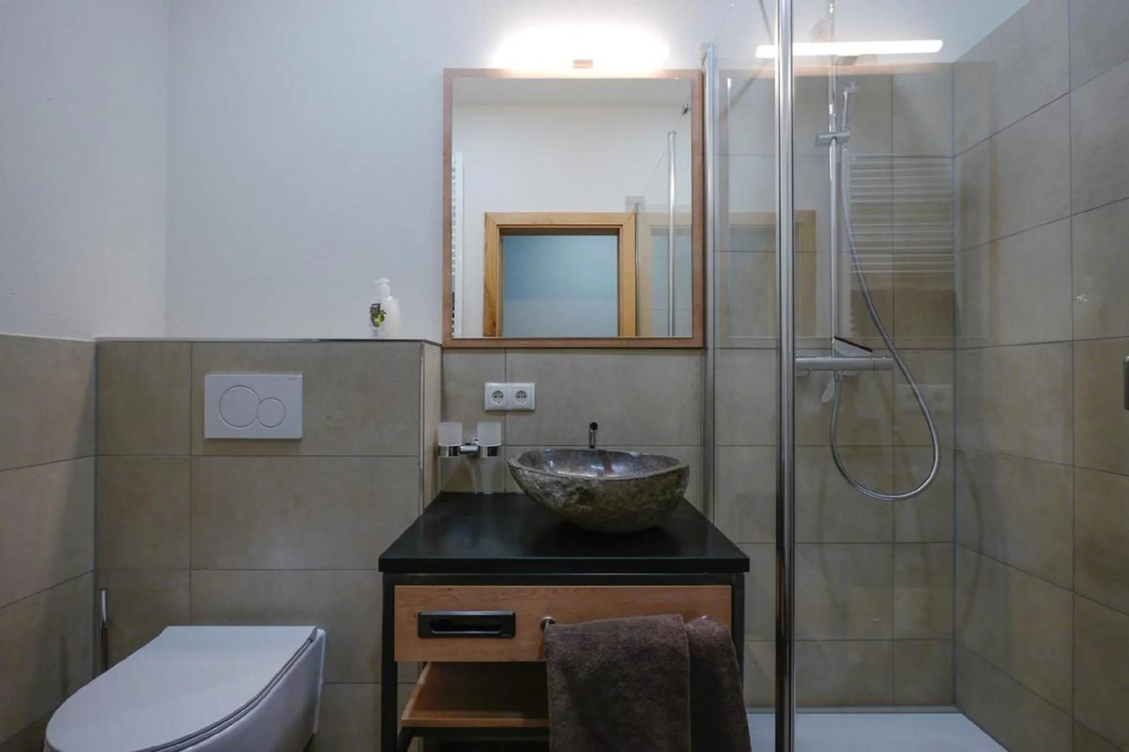 Bathroom in Landhotel Zum Jägerstöckl