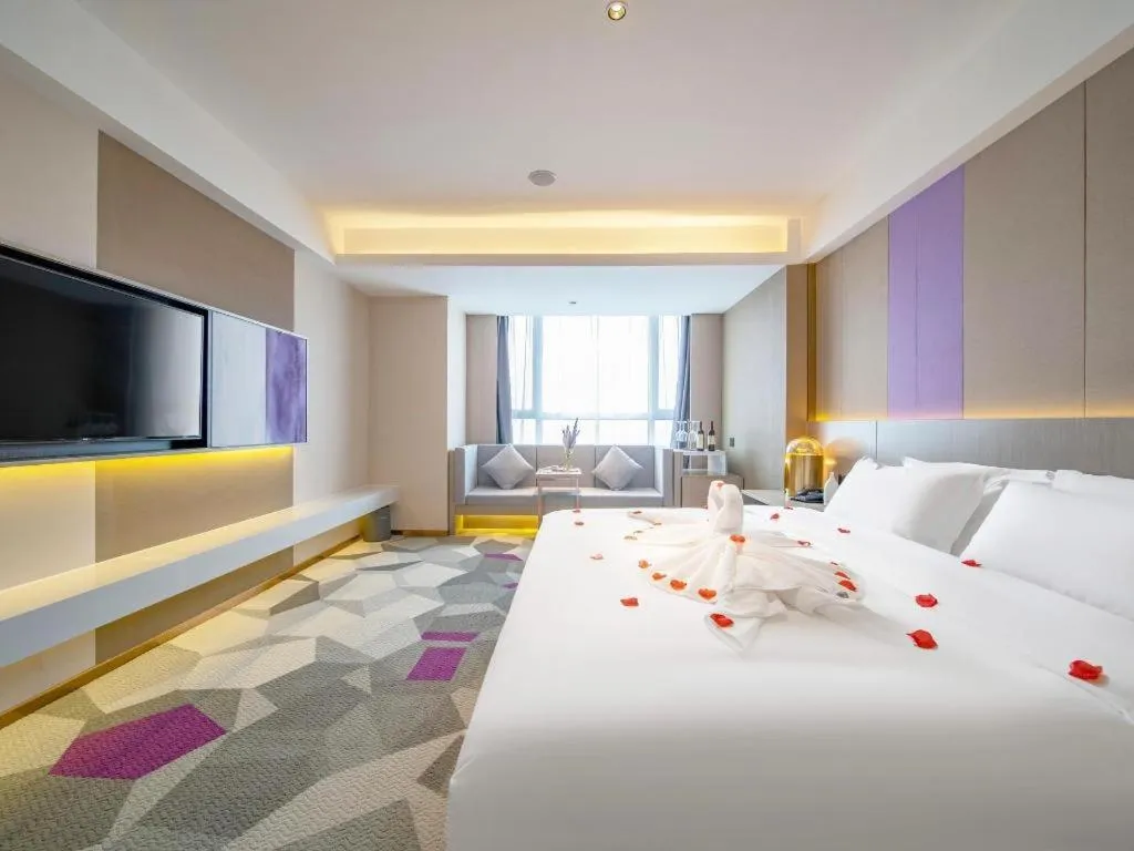 Bed in Lavande Hotel Pingnan Financial Investment Building