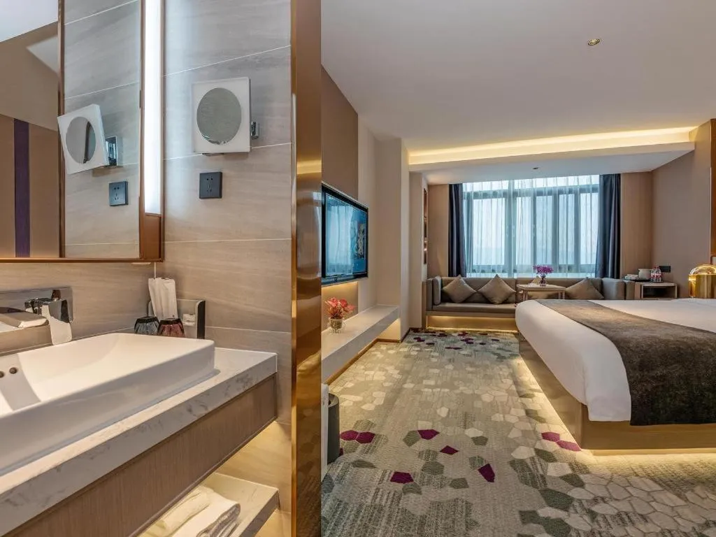 Bed in Lavande Hotel Pingnan Financial Investment Building