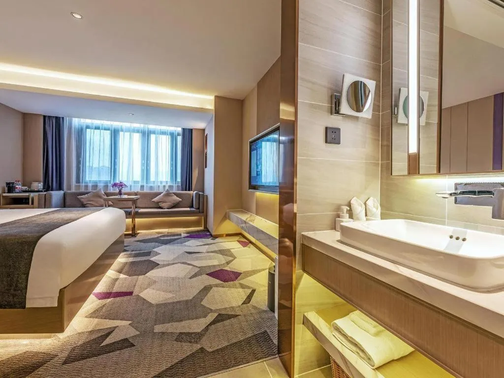 Bed in Lavande Hotel Pingnan Financial Investment Building