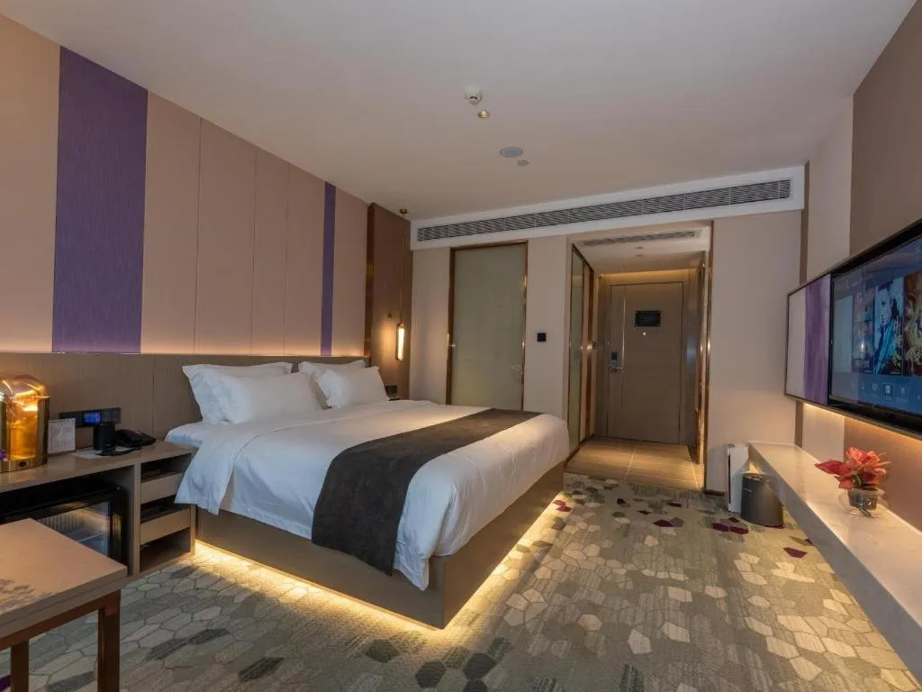 Bed in Lavande Hotel Pingnan Financial Investment Building