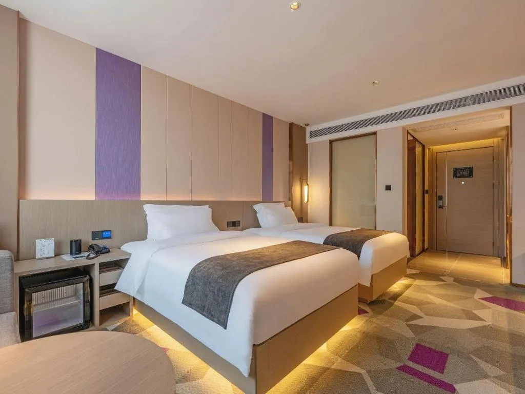 Bed in Lavande Hotel Pingnan Financial Investment Building