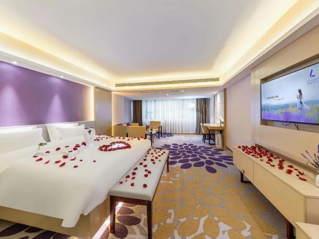 Bed in Lavande Hotel Hengyang Nayue Hengshan Scenic Area