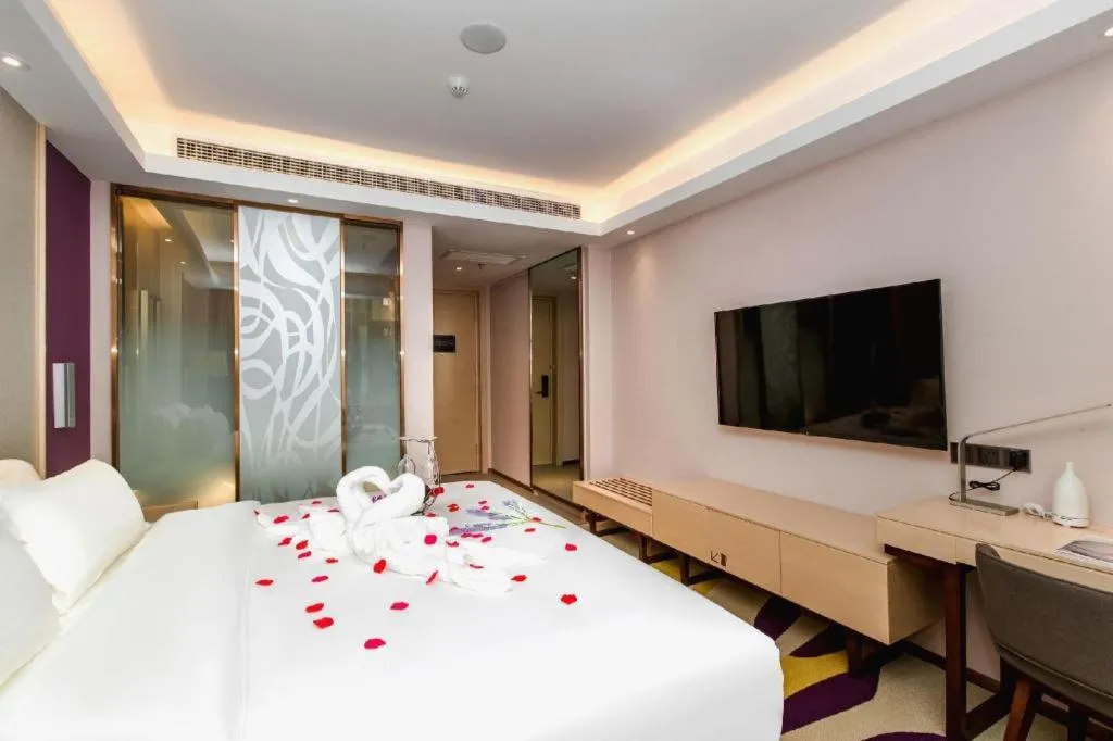 Bed in Lavande Hotel Yantai Laiyang City Center