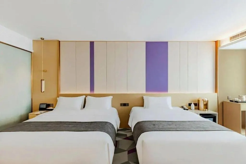 Bed in Lavande Hotel Bengbu Wanda Nanxiang Plaza