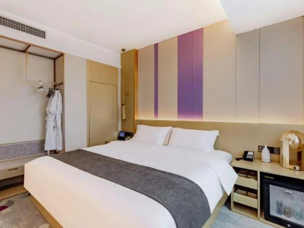 Bed in Lavande Hotel Bengbu Wanda Nanxiang Plaza