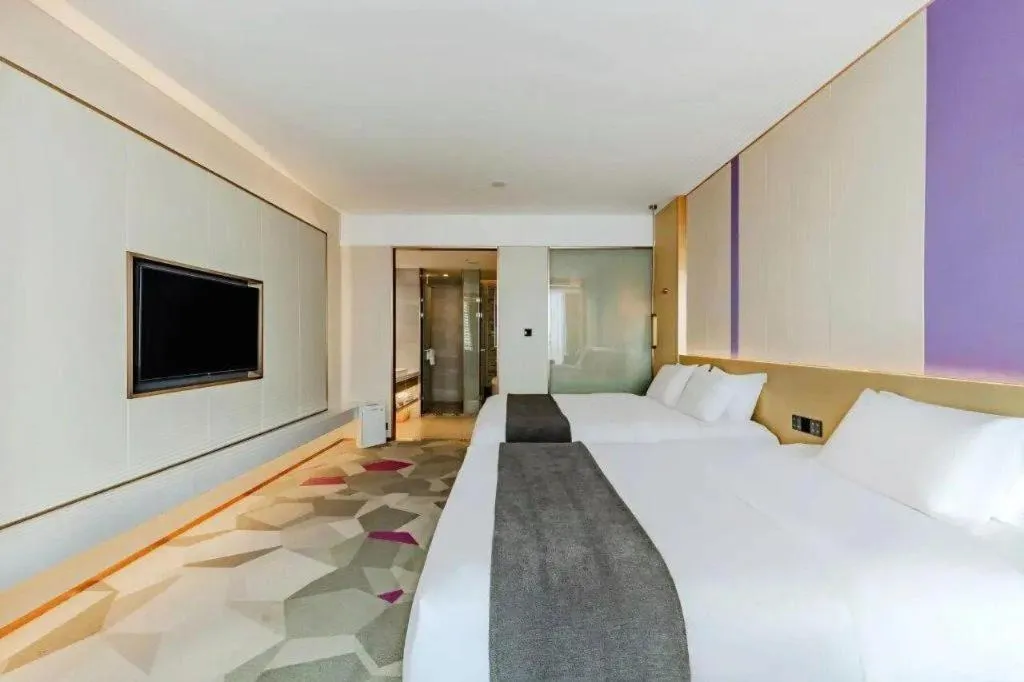 Bed in Lavande Hotel Bengbu Wanda Nanxiang Plaza