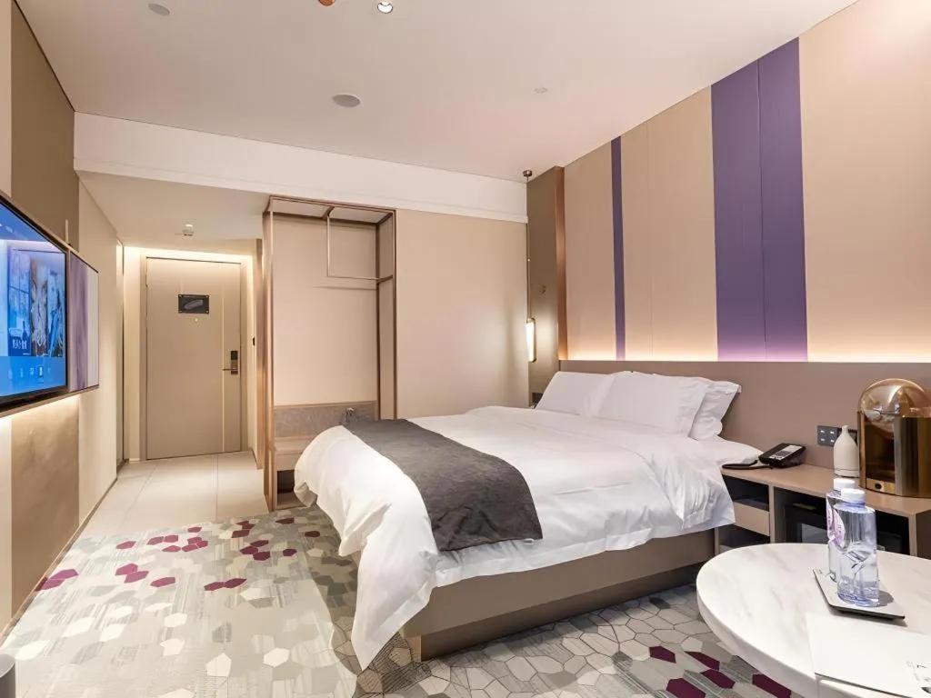 Bed in Lavande Hotel Bengbu Wanda Nanxiang Plaza