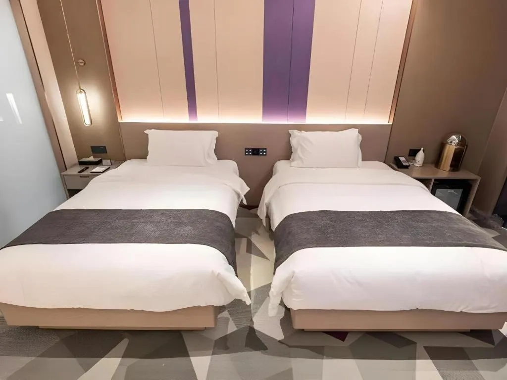 Bed in Lavande Hotel Bengbu Wanda Nanxiang Plaza