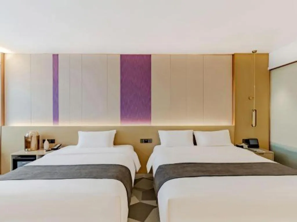 Bed in Lavande Hotel Bengbu Wanda Nanxiang Plaza