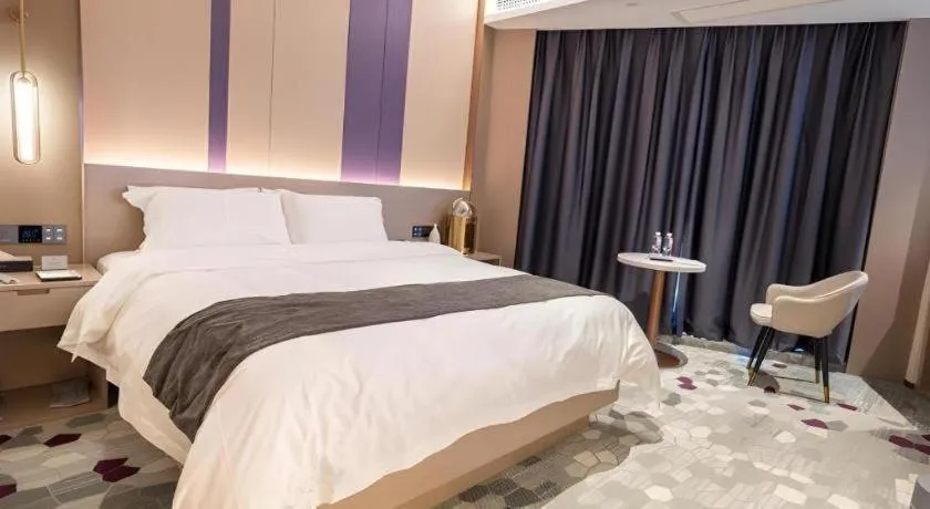 Bed in Lavande Hotel Bengbu Wanda Nanxiang Plaza