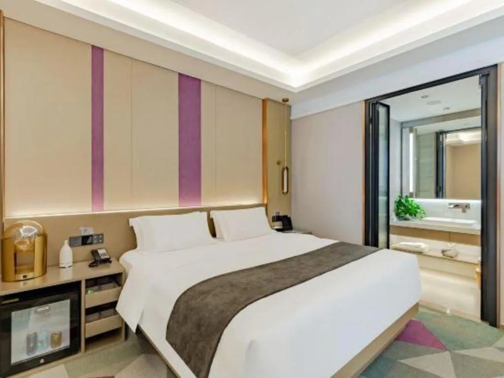 Bed in Lavande Hotel Bengbu Wanda Nanxiang Plaza