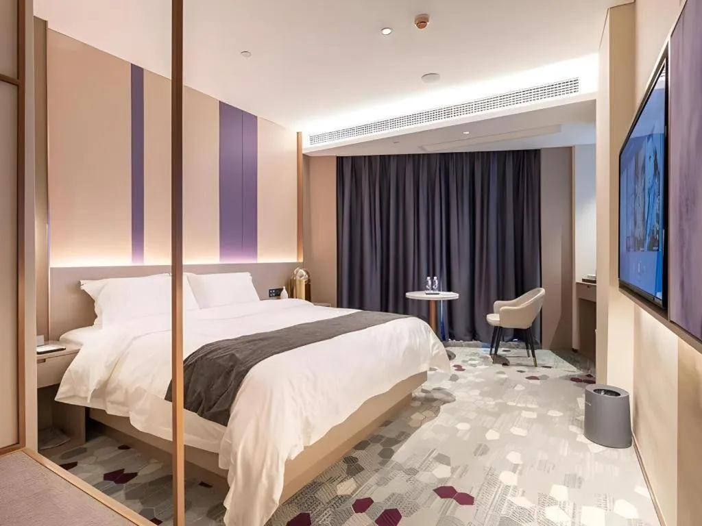 Bed in Lavande Hotel Bengbu Wanda Nanxiang Plaza