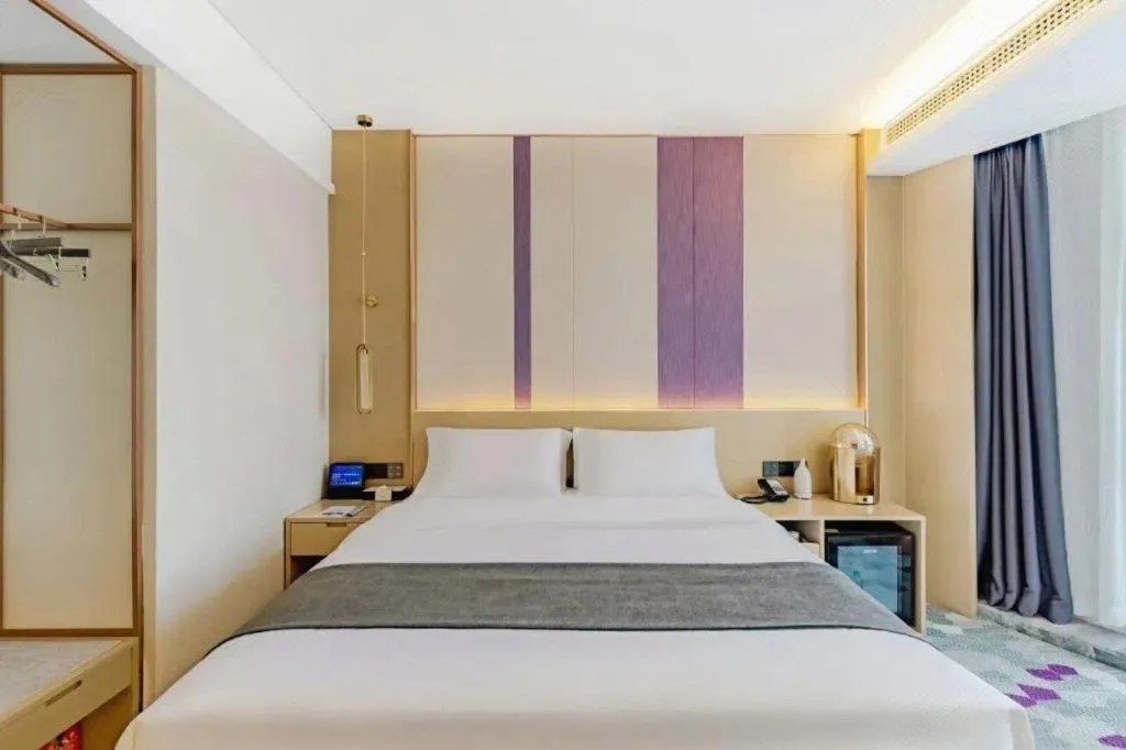 Bed in Lavande Hotel Bengbu Wanda Nanxiang Plaza