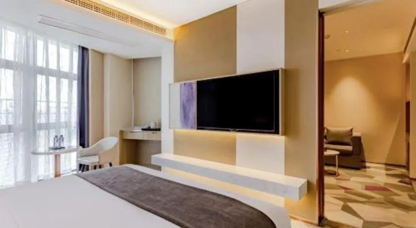 Bed in Lavande Hotel Bengbu Wanda Nanxiang Plaza