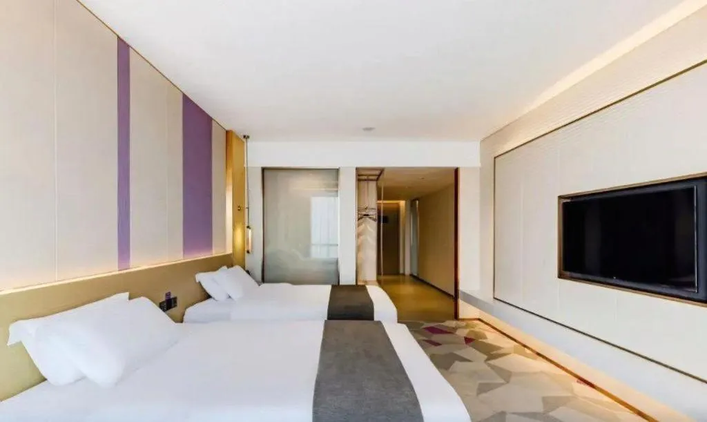 Bed in Lavande Hotel Bengbu Wanda Nanxiang Plaza