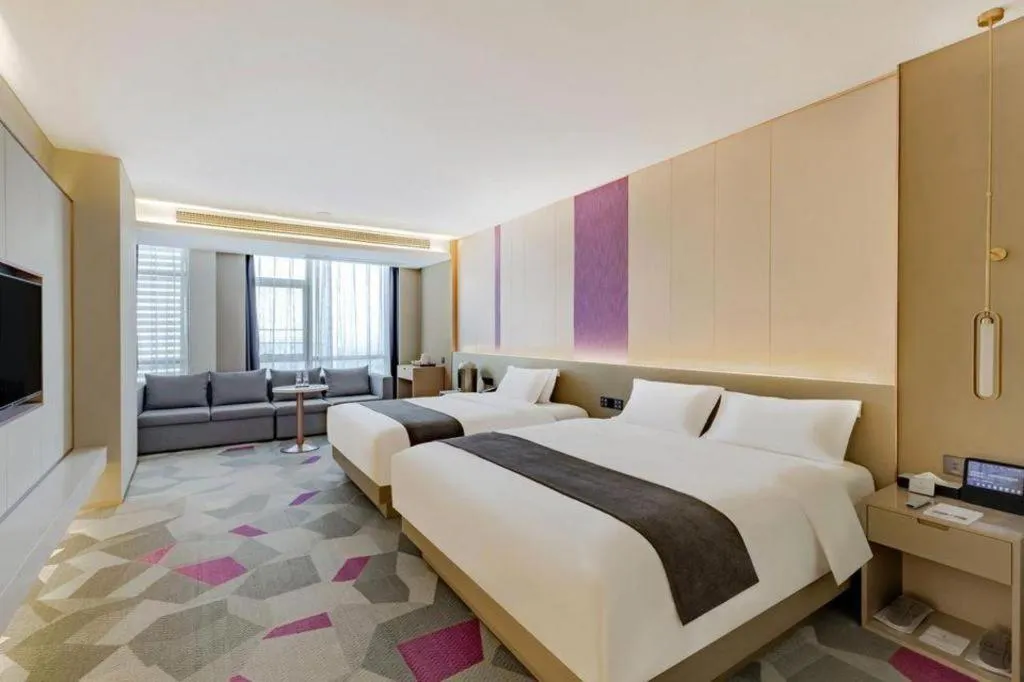 Bed in Lavande Hotel Bengbu Wanda Nanxiang Plaza