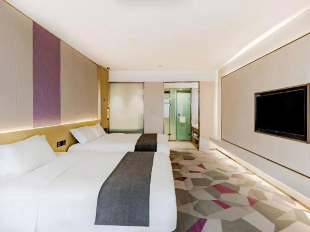 Bed in Lavande Hotel Bengbu Wanda Nanxiang Plaza