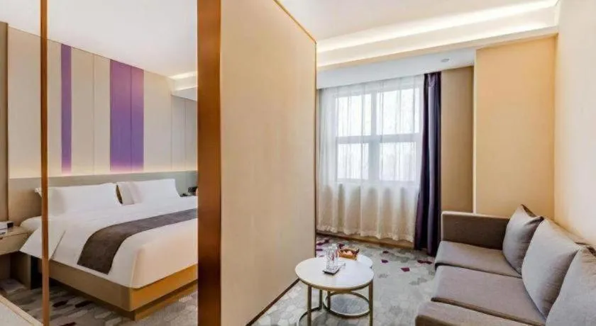 Bed in Lavande Hotel Bengbu Wanda Nanxiang Plaza