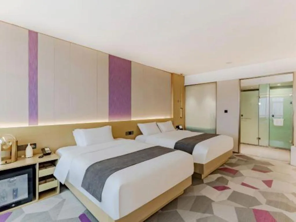 Bed in Lavande Hotel Bengbu Wanda Nanxiang Plaza