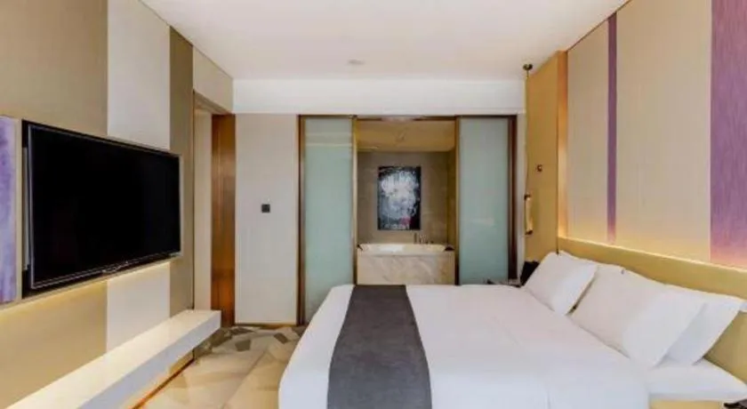 Bed in Lavande Hotel Bengbu Wanda Nanxiang Plaza