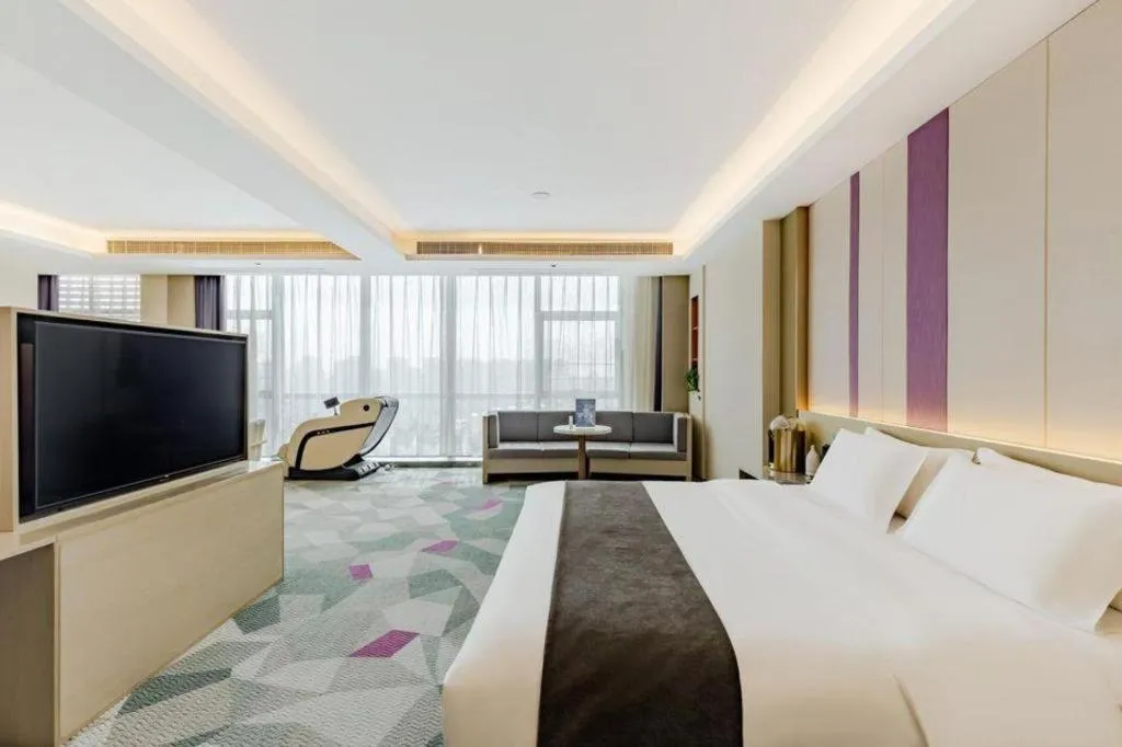 Bed in Lavande Hotel Bengbu Wanda Nanxiang Plaza