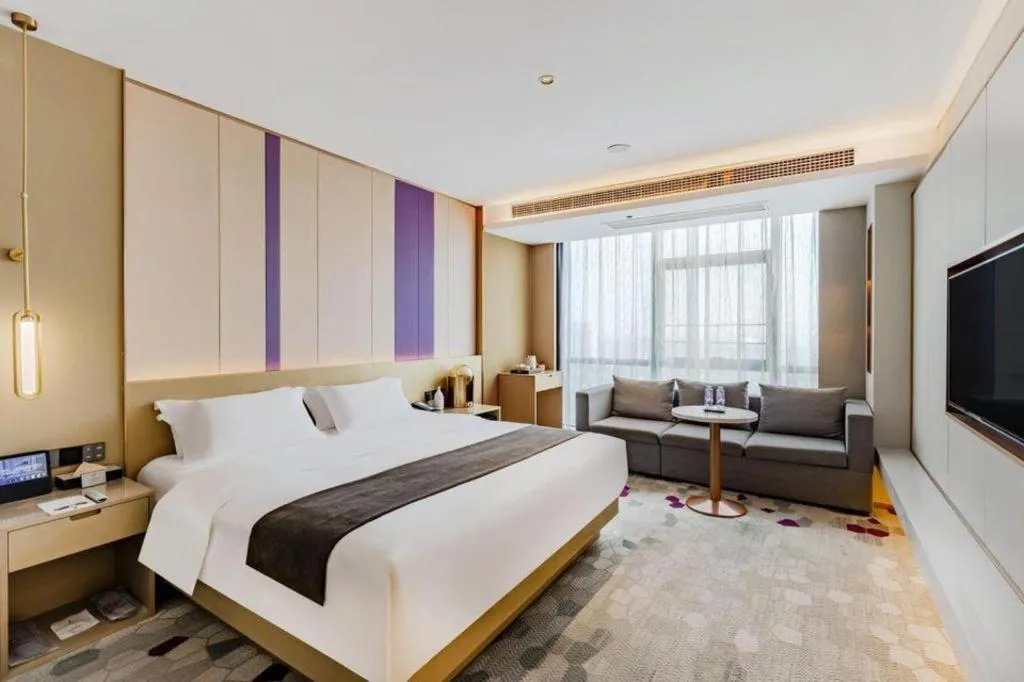 Bed in Lavande Hotel Bengbu Wanda Nanxiang Plaza
