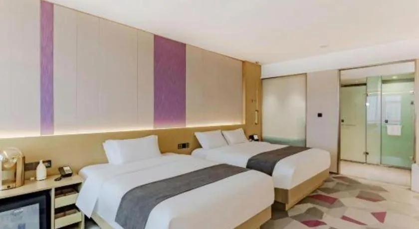 Bed in Lavande Hotel Bengbu Wanda Nanxiang Plaza