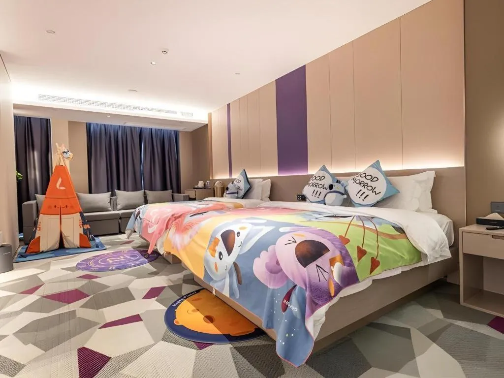 Bed in Lavande Hotel Bengbu Wanda Nanxiang Plaza