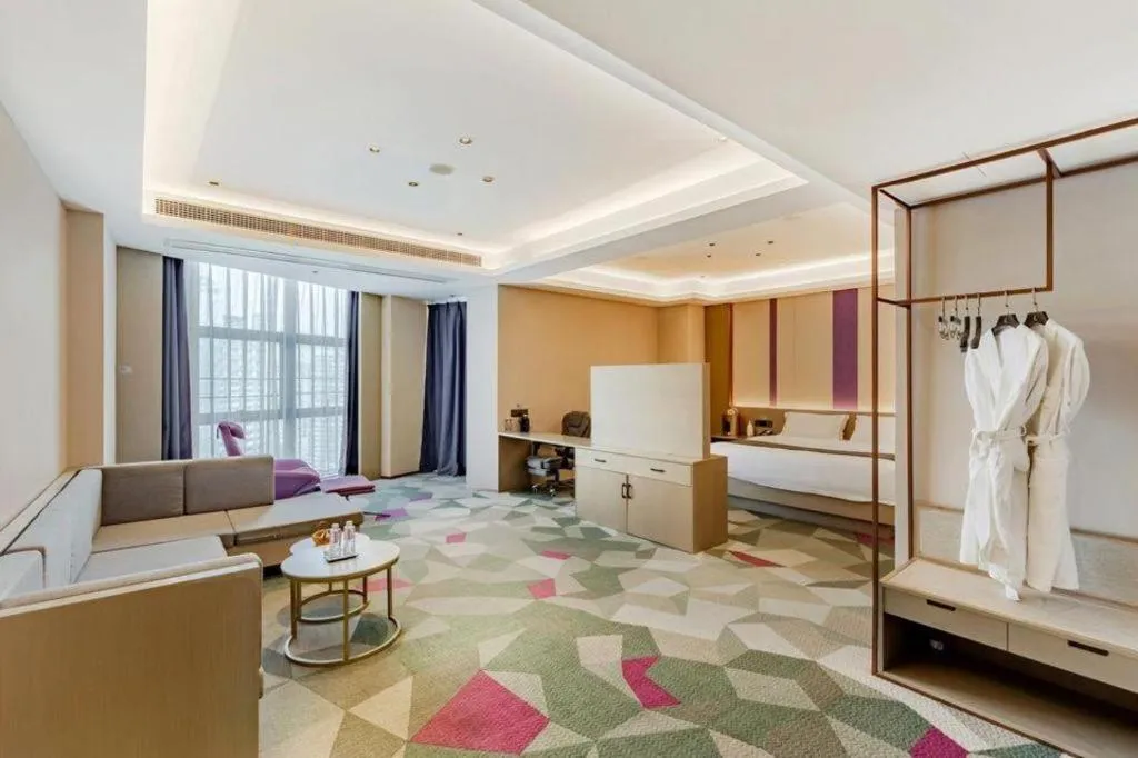 Bed in Lavande Hotel Bengbu Wanda Nanxiang Plaza