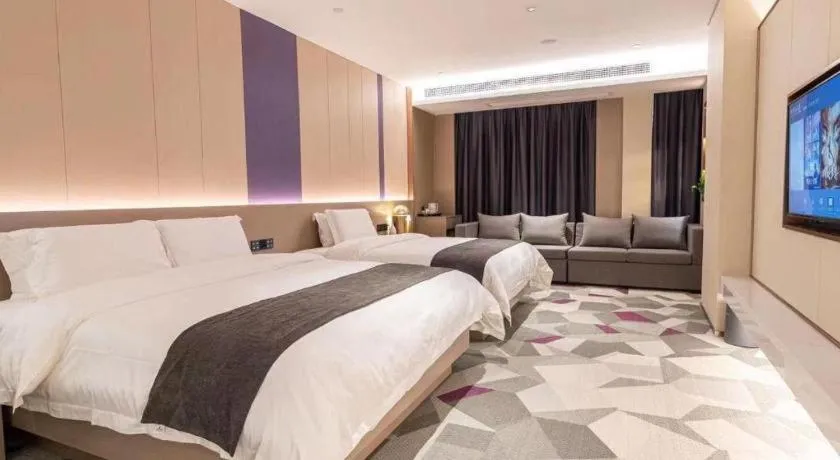 Bed in Lavande Hotel Bengbu Wanda Nanxiang Plaza