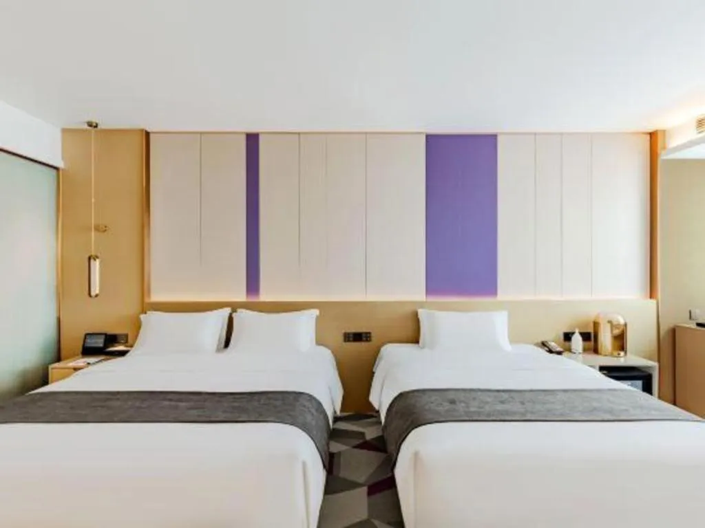 Bed in Lavande Hotel Bengbu Wanda Nanxiang Plaza