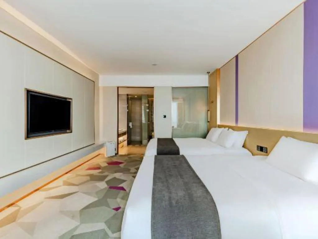 Bed in Lavande Hotel Bengbu Wanda Nanxiang Plaza