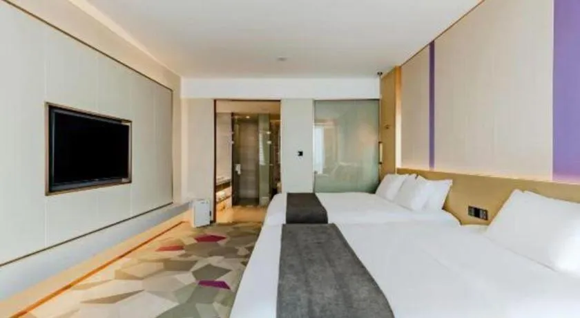 Bed in Lavande Hotel Bengbu Wanda Nanxiang Plaza