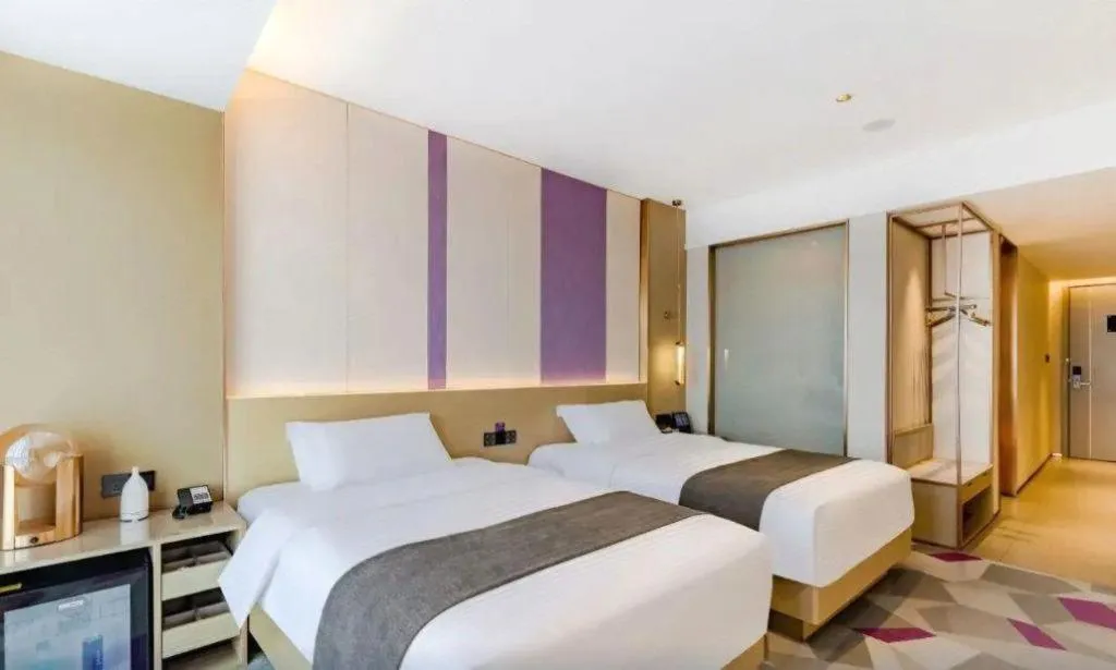 Bed in Lavande Hotel Bengbu Wanda Nanxiang Plaza