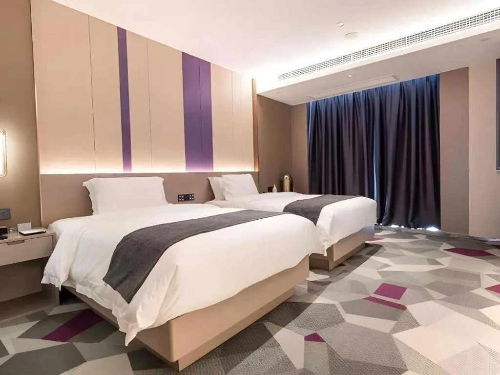 Bed in Lavande Hotel Bengbu Wanda Nanxiang Plaza