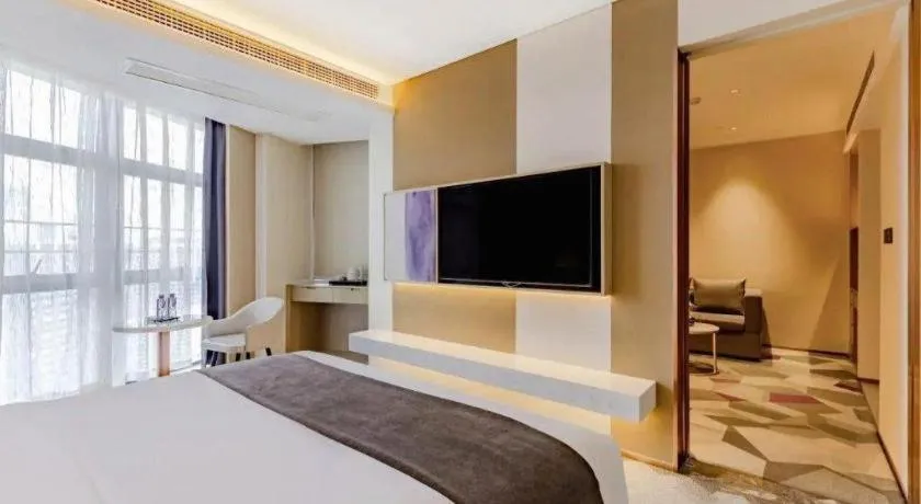 Bed in Lavande Hotel Bengbu Wanda Nanxiang Plaza