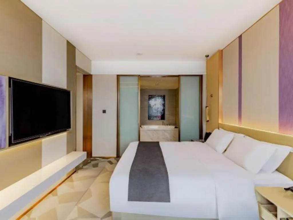 Bed in Lavande Hotel Bengbu Wanda Nanxiang Plaza