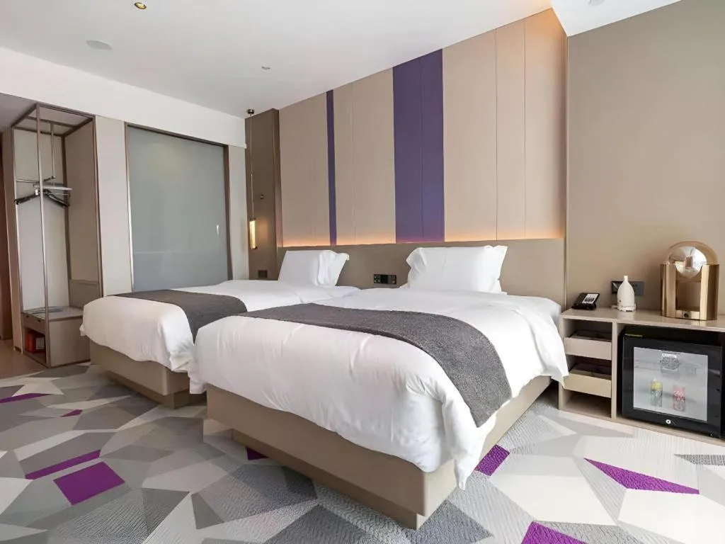 Bed in Lavande Hotel Bengbu Wanda Nanxiang Plaza