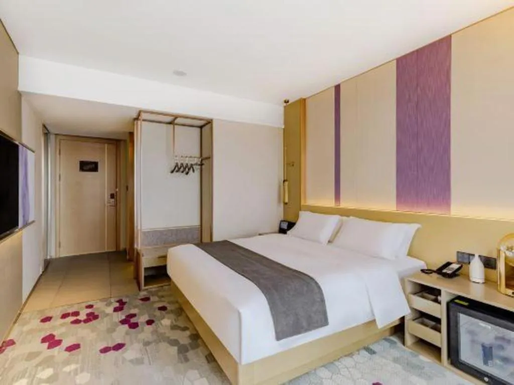 Bed in Lavande Hotel Bengbu Wanda Nanxiang Plaza