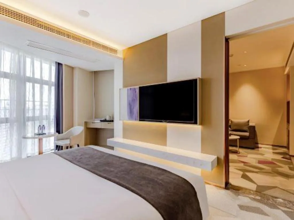 Bed in Lavande Hotel Bengbu Wanda Nanxiang Plaza